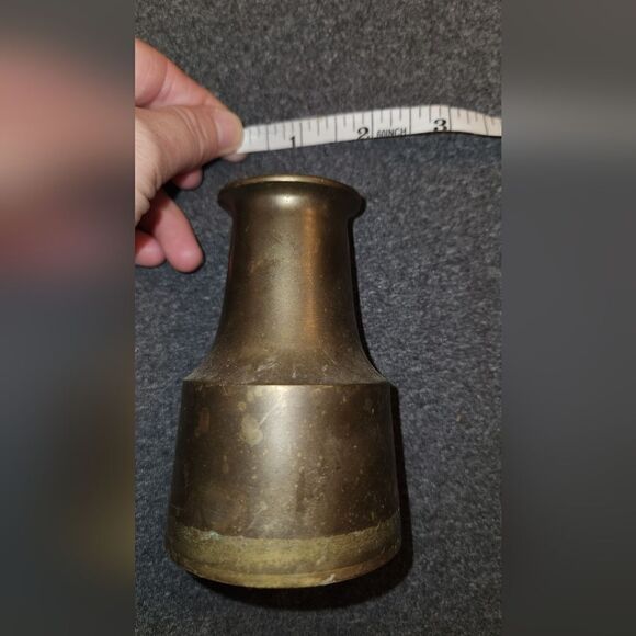 antique Brass lota or vase old or antique Collectible - Picture 9 of 12